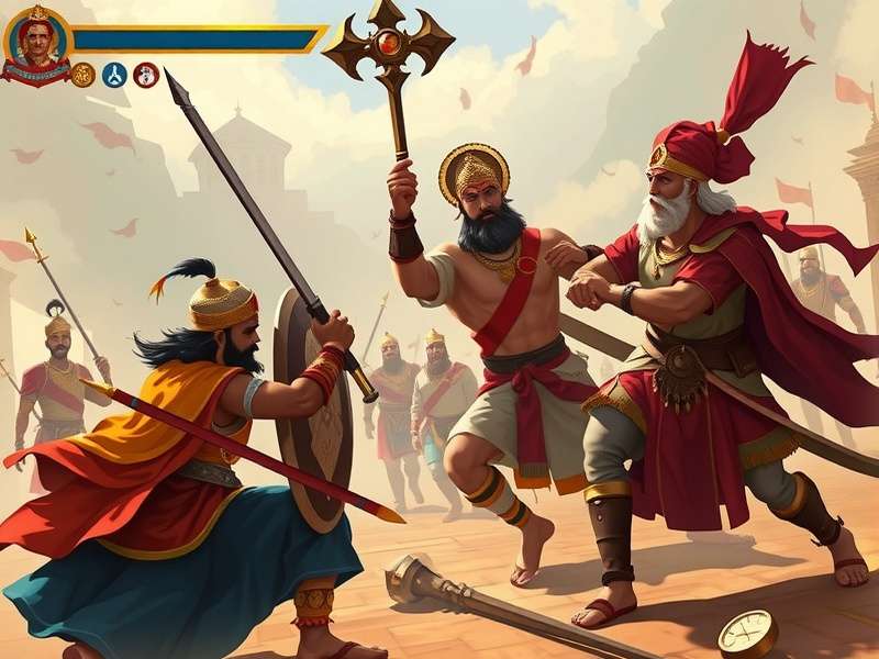 Indian Gamers Playing Bhishma S Honor